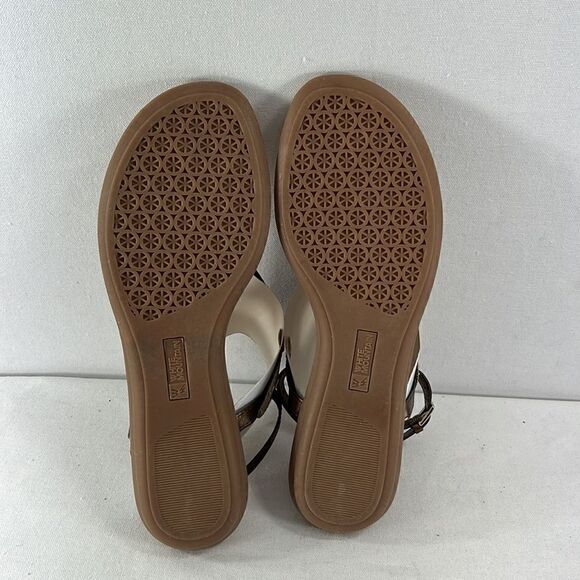 White Mountain London Flat Sandals Taupe Various Size - Picture 6 of 7